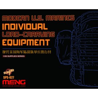 1:35 Modern U.S.Marines Individual Load-Carry Carrying Equipment (Resin)