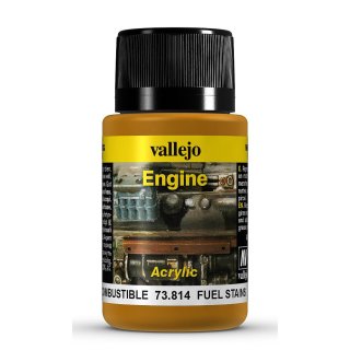 73814 Vallejo Weathering Effects Fuel Stains 40ml