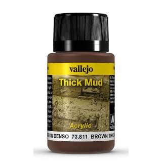 BROWN THICK MUD