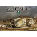 1:35 Takom WWI Heavy Battle Tank Mk.I female with anti...