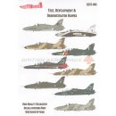 1/72 Combat Decals Test & Development BAe Hawks x 9...