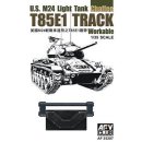 1/35 AFV Club T85E1 Workable Track for M24 Chaffee