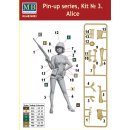 1:24 Pin-up series, Kit No.3 Alice