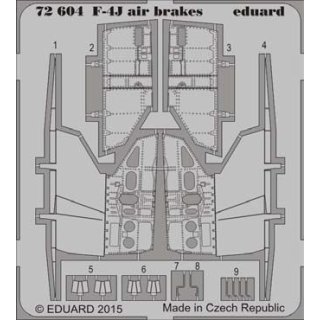 1:72 F-4J air brakes for Academy
