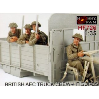 BRITISH AEC TRUCK CREW (4