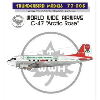 """WORLD WIDE AIRWAYS C-47 """""""