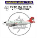 """WORLD WIDE AIRWAYS C-47...