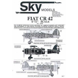 FIAT CR.42 NUMBERS FOR 75