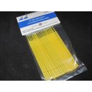 Microbrush - Yellow / Fine - 25 Pack