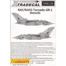 1/48 Xtradecal Panavia Tornado Stencil Data. Complete...
