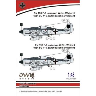 FW 190F-8 SG 116 ARMAMENT