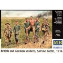 1:35 British and German soldiers,Somme Battle
