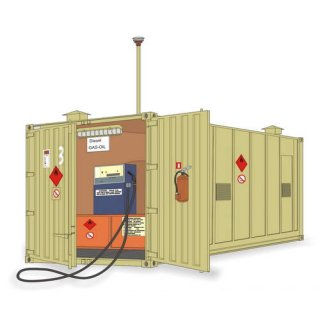 GAS STATION CONTAINER GER