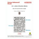 U.S. LETTERS & NUMBERS BL