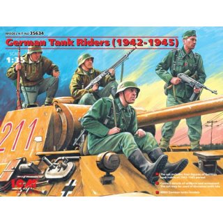 1:35 German Tank Riders (1942-1945)(4Figures)