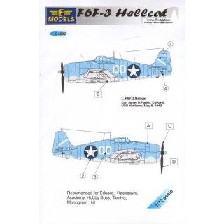GRUMMAN F6F-3 HELLCAT (DE