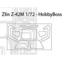 ZLIN Z-42M CANOPY MASKS (