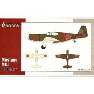 1/72 Special Hobby NORTH-AMERICAN MUSTANG MK.I Red Star