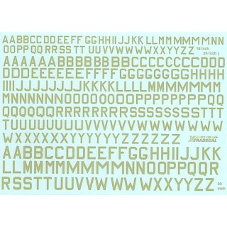 "1/72 Xtradecal RAF WWII. Sky code letters 18"" , 24"" , 30"" was Modeldecal…"