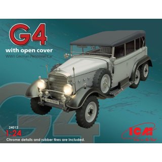 1:24 Typ G4 Soft Top WWII German Personnel Car