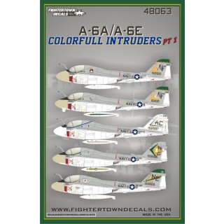 GRUMMAN A-6A:A-6E COLORFU