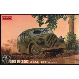 "1:72 Opel Blitzbus Ludewig ""Aero""WWII service "