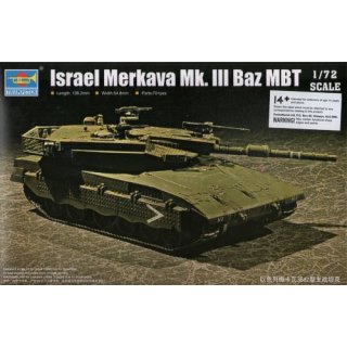 1:72 Israel Merkava Mk. III Baz MBT