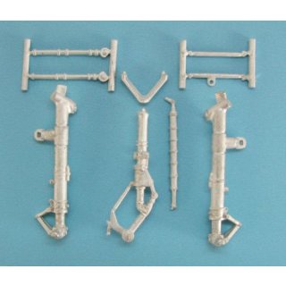 1:48 Scale Aircraft Conversions Mikoyan MiG-29 Landing Gear (for with Great Wal…