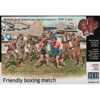1:35 Friendly boxing match.Brit.+Amer.paratro