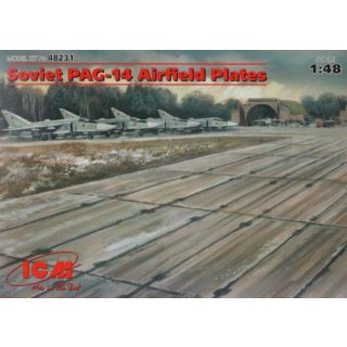 1:48 Soviet PAG-14 Airfield Plates 32 pcs