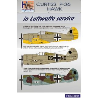 CURTISS P-36 HAWK. LUFTWA
