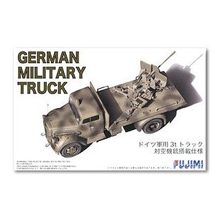 1/72 Fujimi GERMAN AA GUN TRUCK with 2cm Flak
