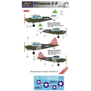 STINSON L-5 USAF PART I.