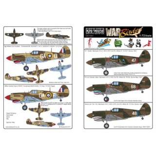 1/72 Kits-World Curtiss P-40B Tomahawk of the RAF (112th Sqn) & the Ameri…