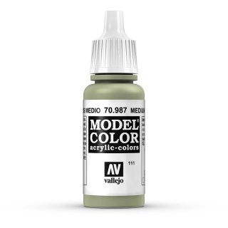 70987 Vallejo Model Color Medium Grey 17ml