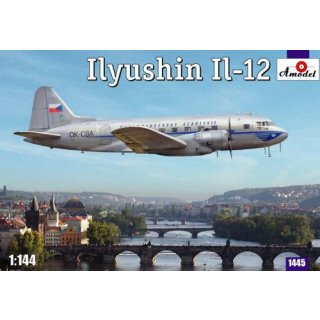1:144 Ilyushin IL-12 Czech airliner