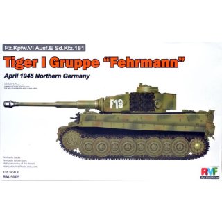 1/35 Rye Field Models Pz.Kpfw.VI Tiger I Gruppe "Fehrmann" April 1945 Northern Germany