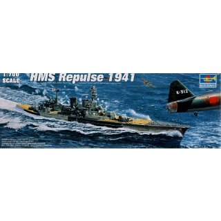 1:700 HMS Repluse 1941