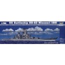 1:700 Schlachtschiff USS Missouri BB-63 1991