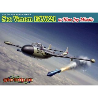 1/72 Dragon SEA VENOM FAW.21 W/BLUE JAY Missile