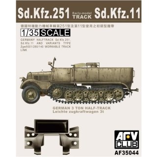 1/35 Sd.Kfz.251 / Sd.Kfz.11 Early Model Tracks