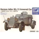 1/,5 Bronco Models GERMAN ADLER KFZ.13 Armored Car