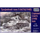 CAPTURED T34/76 TANK ( WI