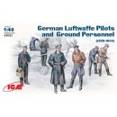 1:48 Deutsche Luftwaffe Piloten und Bodenpersonal