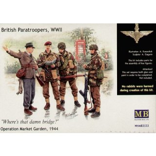 1:35 British Paratroopers WWII Operation Market Garden 1944