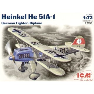 1:72 Heinkel He 51A-1