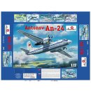 1:72 Antonov An-24 civil aircraft