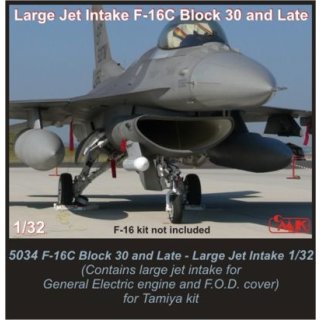 1:32 F-16C Block 30 and Late-Large Jet Intake