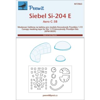 1:72 Peewit Siebel Si-204E/Aero C-3B ( for  Kovozavody Prostejov kits) will not…
