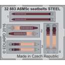 A6M5c seatbelts STEEL for Hasegawa